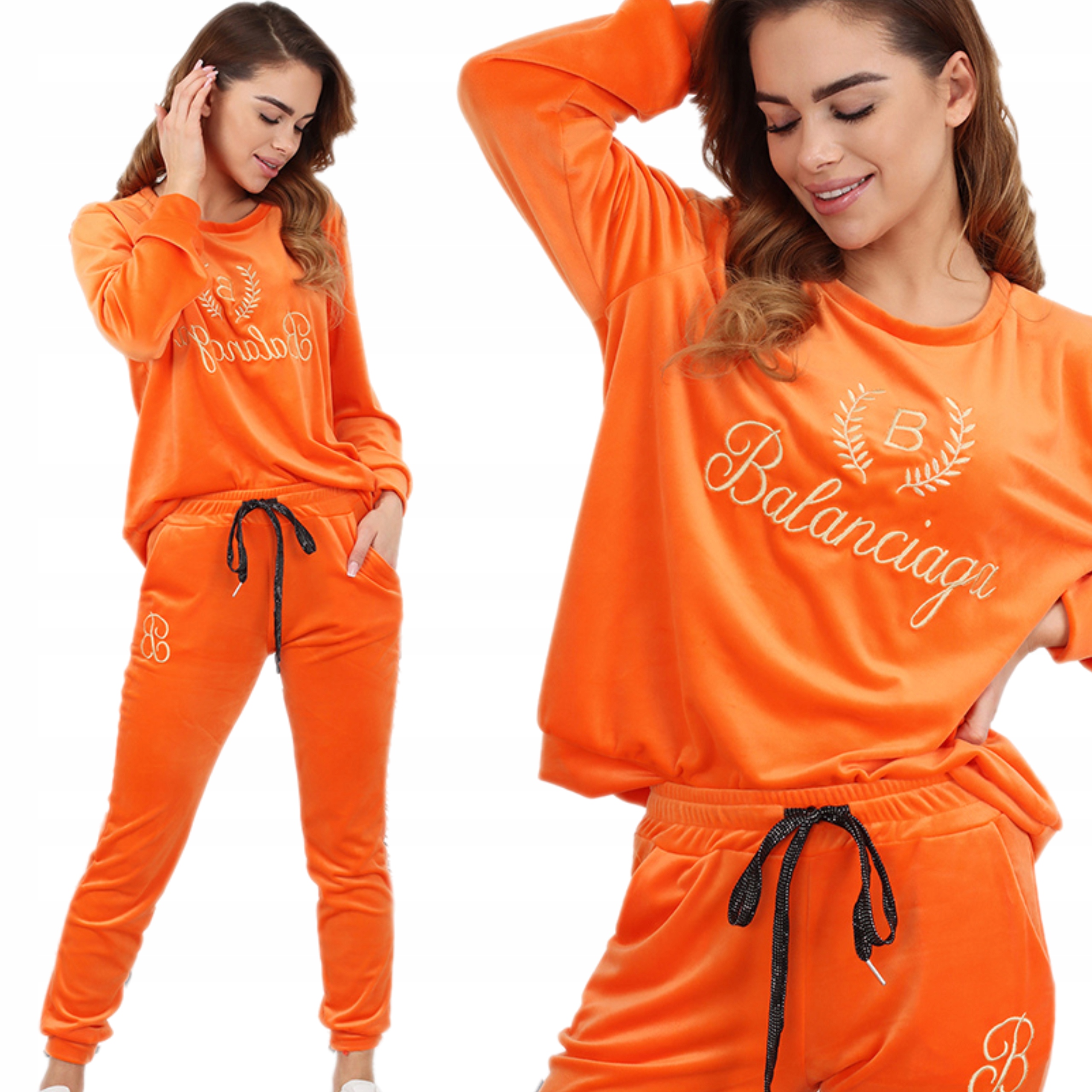 

Komplet Dres Welurowy 46/48 3XL/4XL 2190