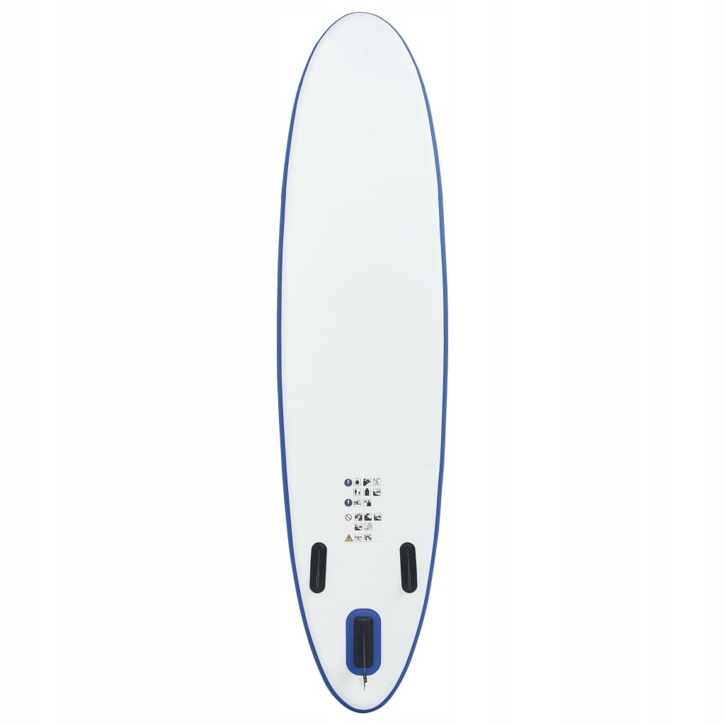 Niebiesko-biała nadmuchiwana deska SUP z wiosłem Kod producenta 92202