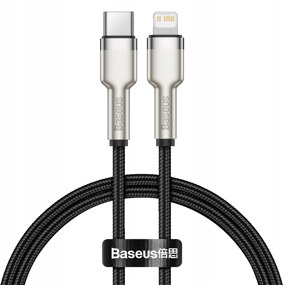 

Baseus kabel Cafule Metal Pd Usb-c Lightning 0,2