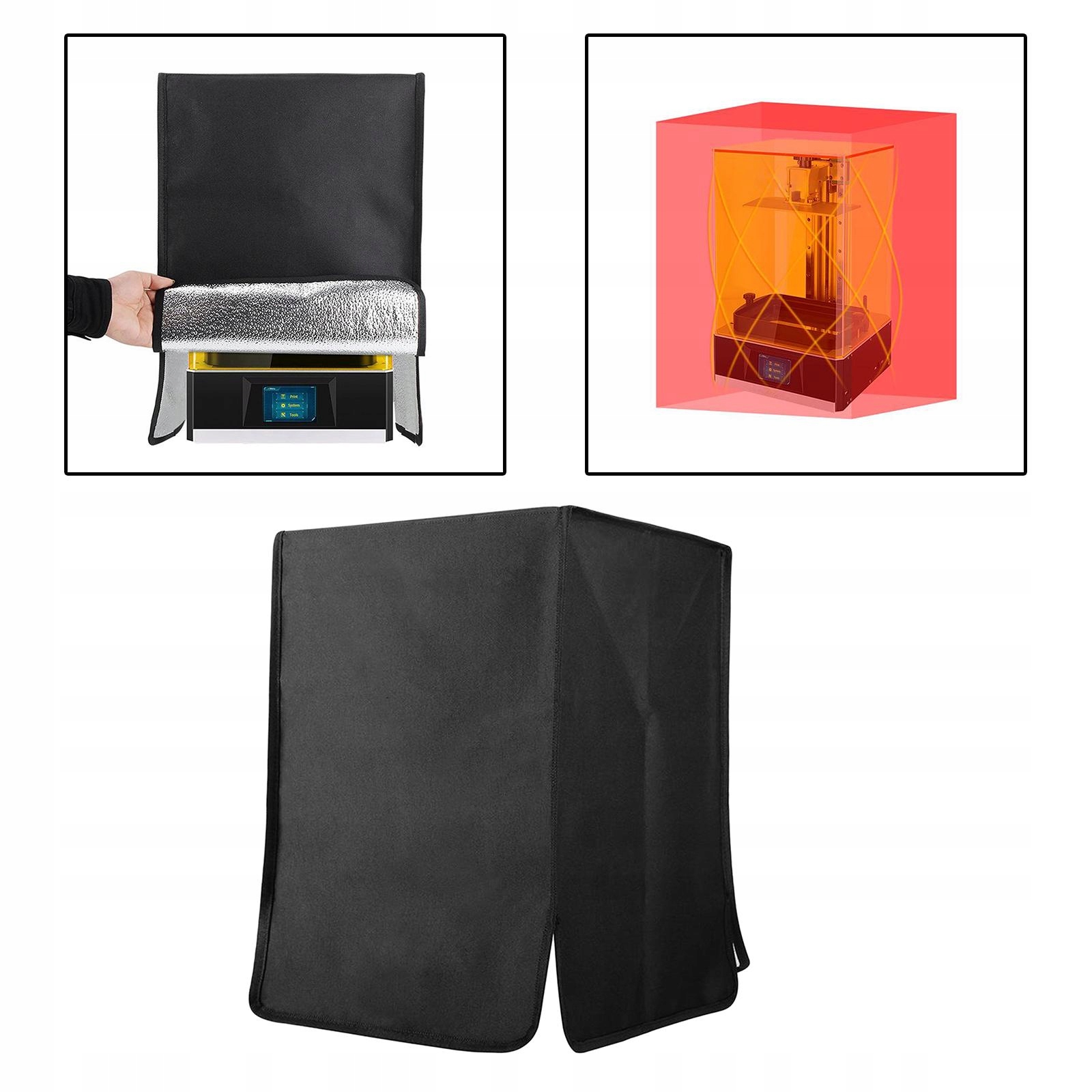 Fireproof, dustproof housing for resins Marka bez marki