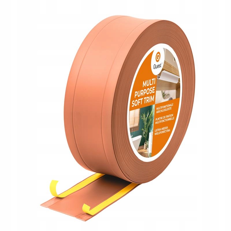 Pvc dokončovací lišta 6v1 samolepicí, cihlová, 75 mm, 15 m, W1
