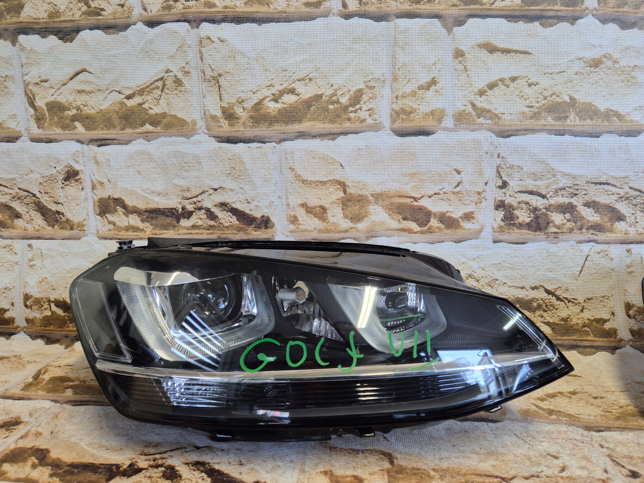 vw golf 7 VII 5g1 941752 xenon skrętny led na 3 moduły