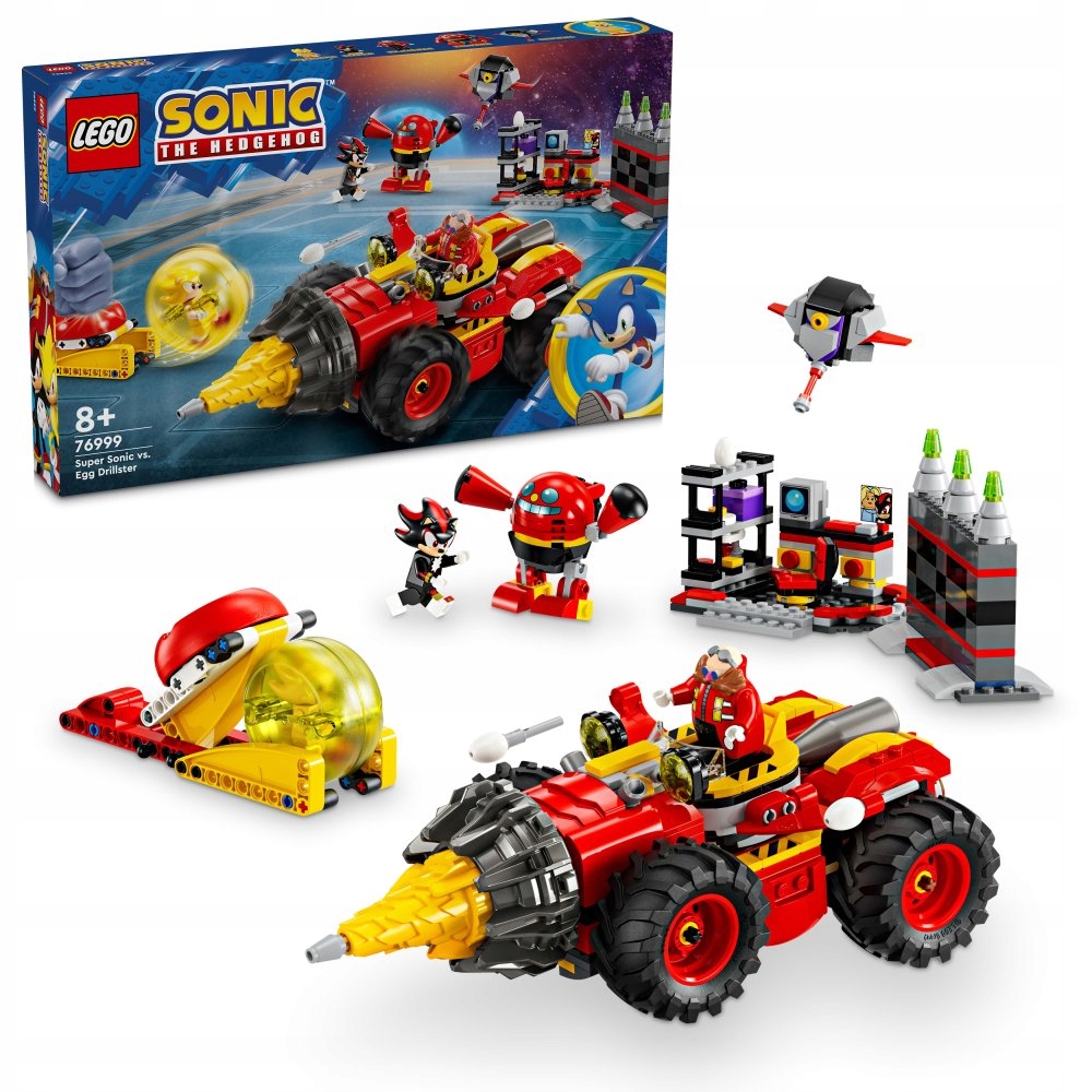 Lego Sonic the Hedgehog 76999 Sonic vs. Egg Drillster