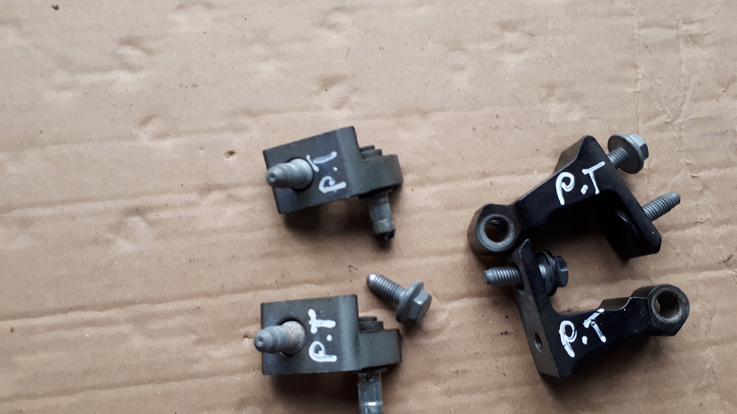 A6 C7 4G hinge hinges door right right rear part LZ9Y