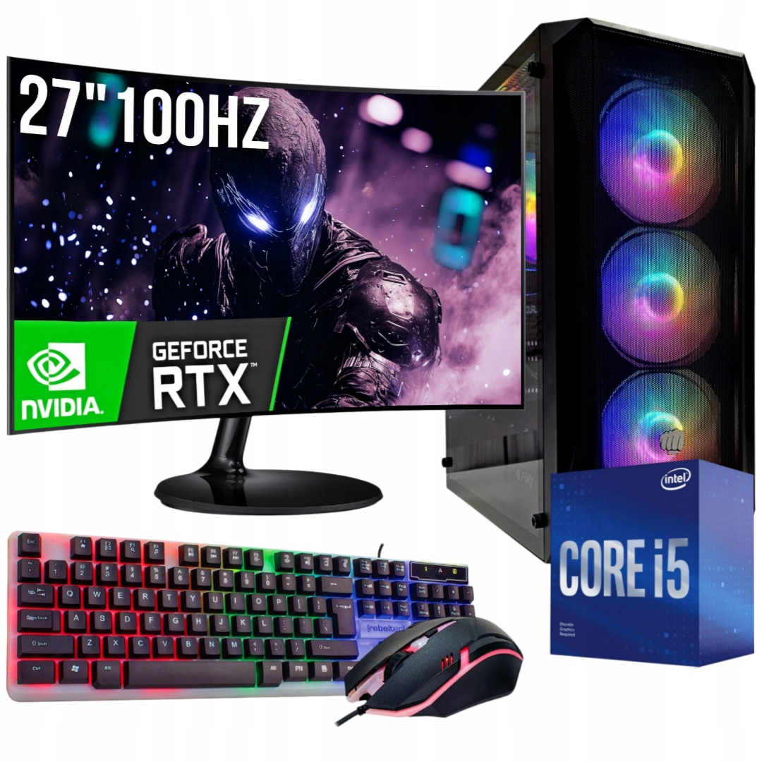 Set Shadowblade i5 12400F|32GB|SSD 1 Tb M.2.|RTX 4070 12GB