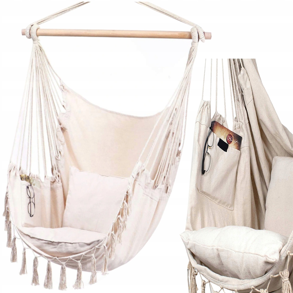 

Hamak Krzesło Brazylijskie Huśtawka Fotel Wiszący