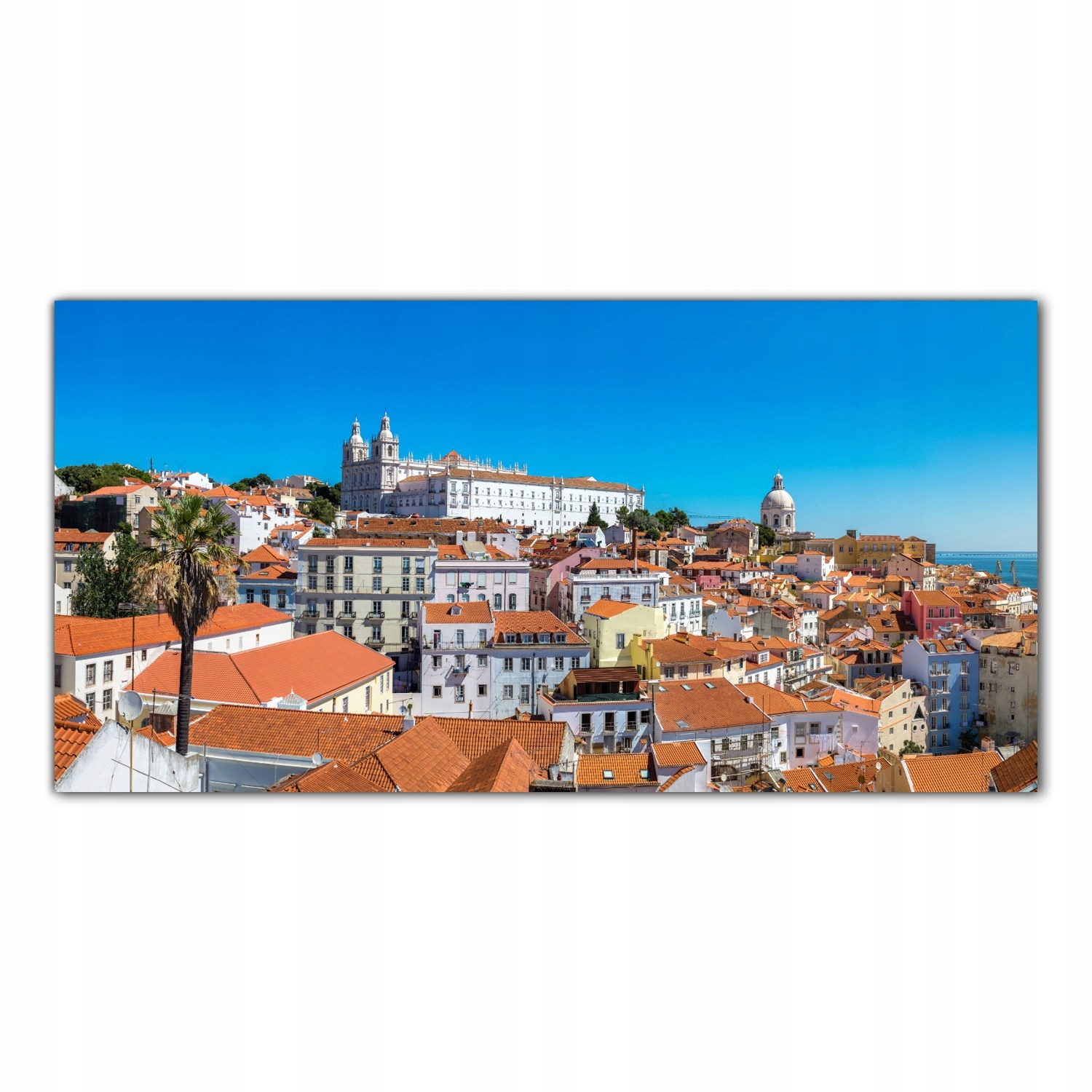 Lisabon Portugalsko 140x70 Tvrzené sklo lacobel