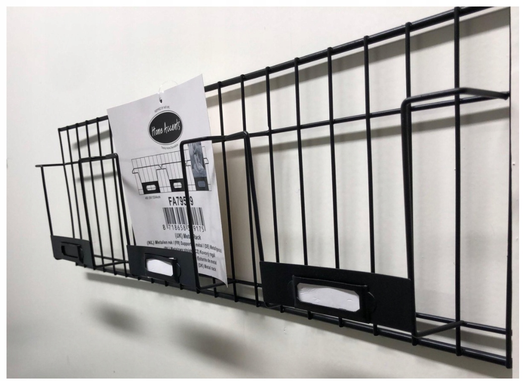 

Metalowa tablica ścienna kratka na zdjęcia Loft