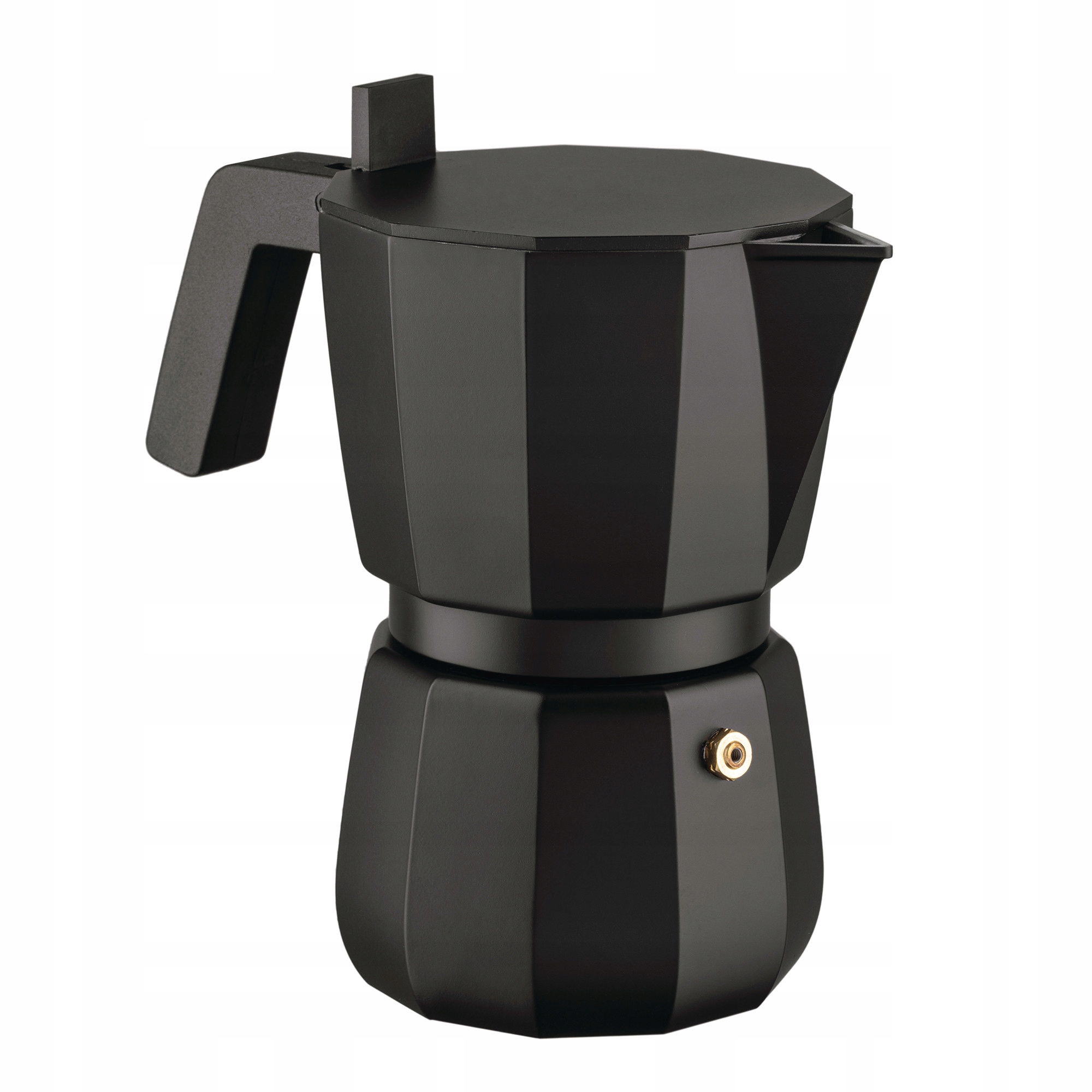 Alessi Moka Kávovar Lúhovač na kávu 300 ml čierny