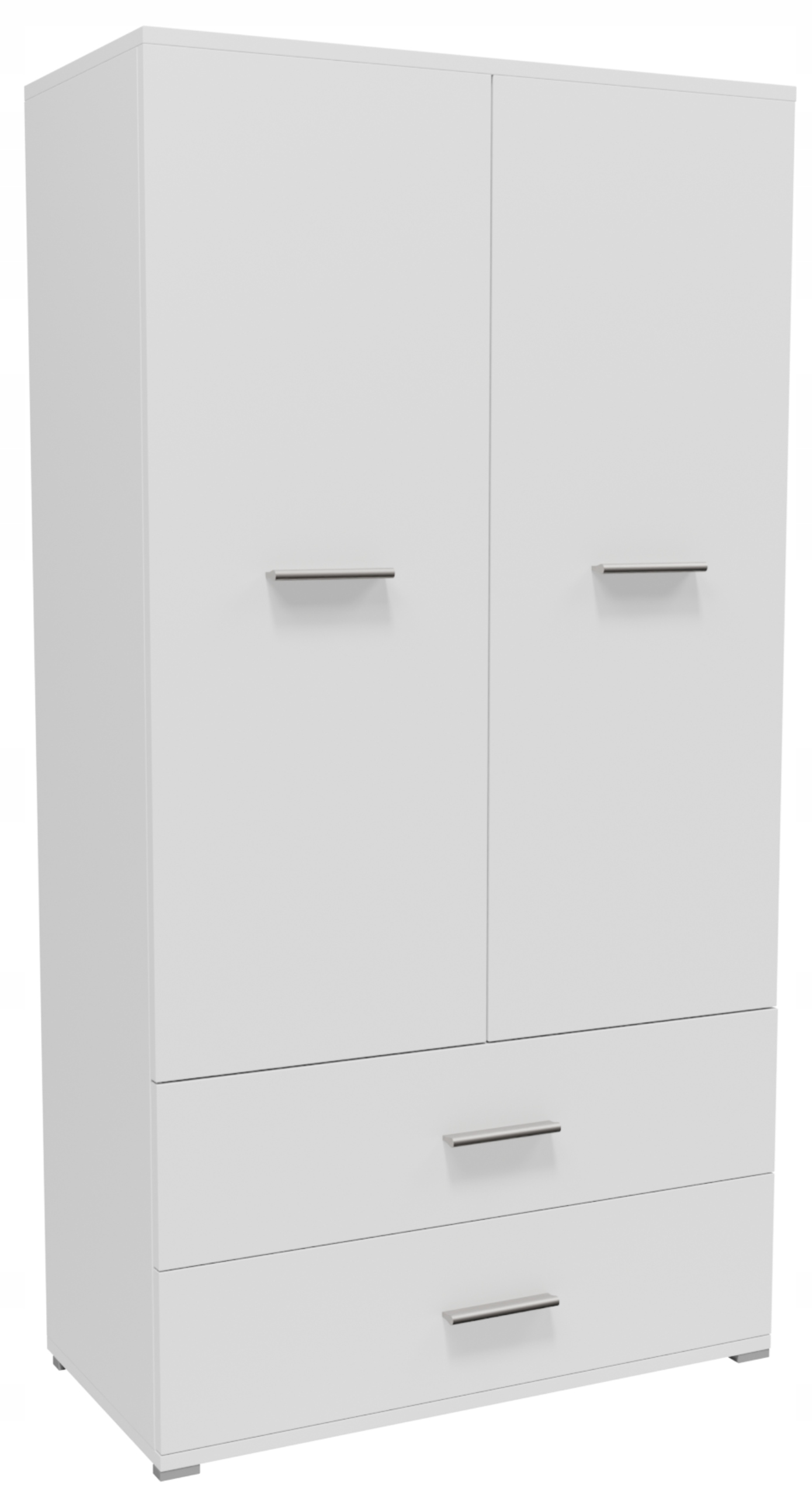 Skriňa CR3-ST2 biela regál s zásuvkami, stĺpik, skriňa s policami na oblečenie