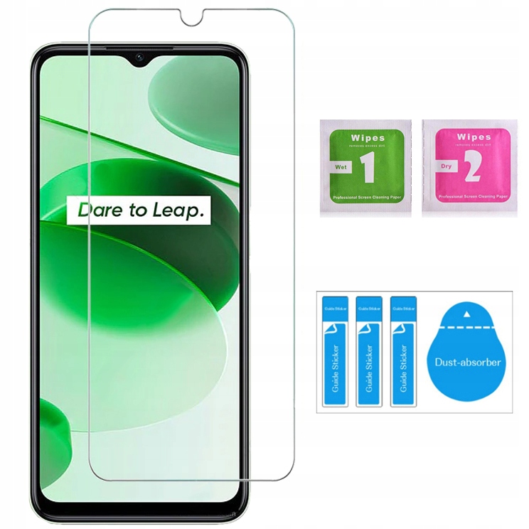 

Szkło Hartowane Szybka 9H do Realme C35