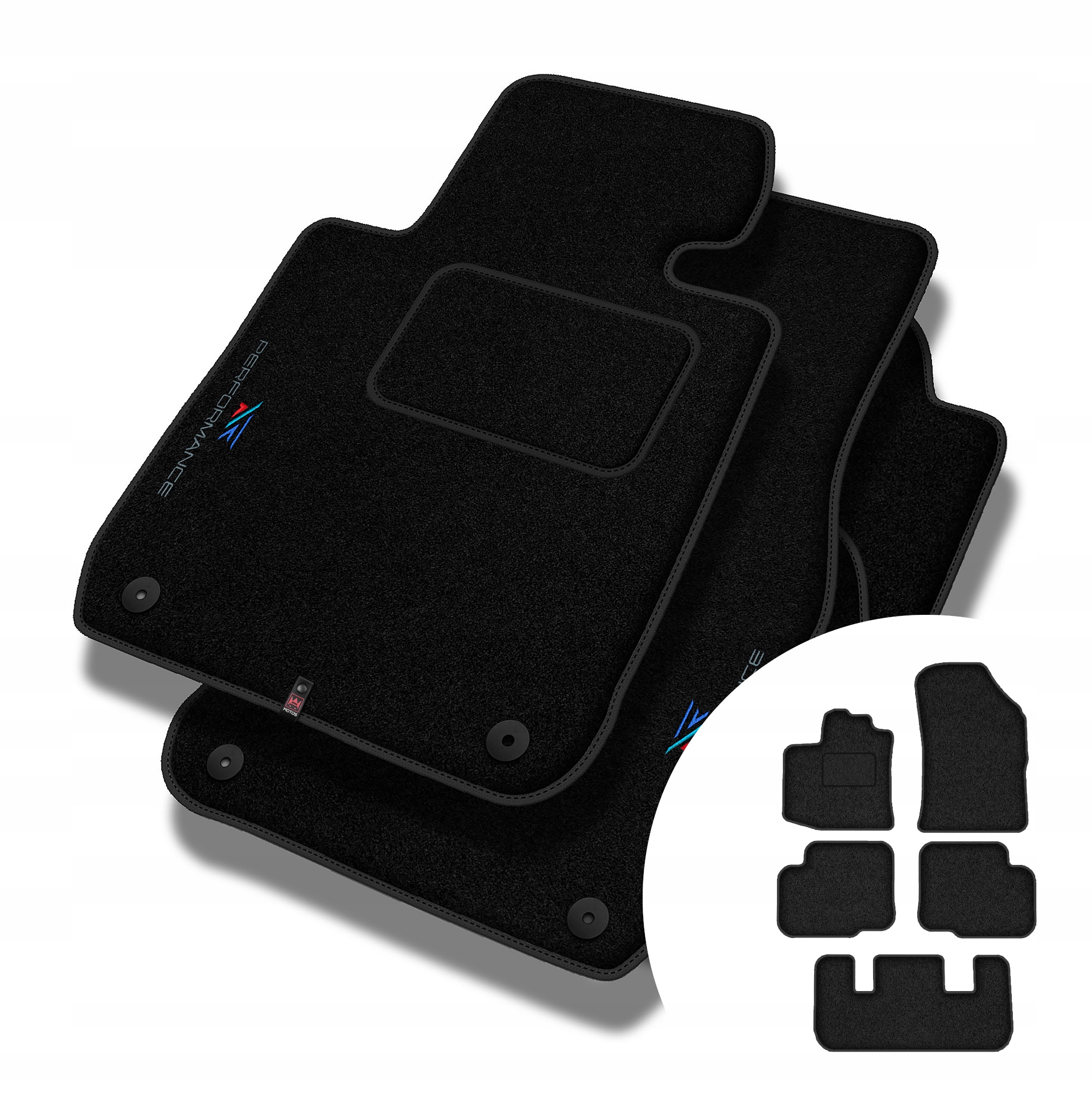 Velurové koberce Performance pro Dacia Lodgy 2012-2020