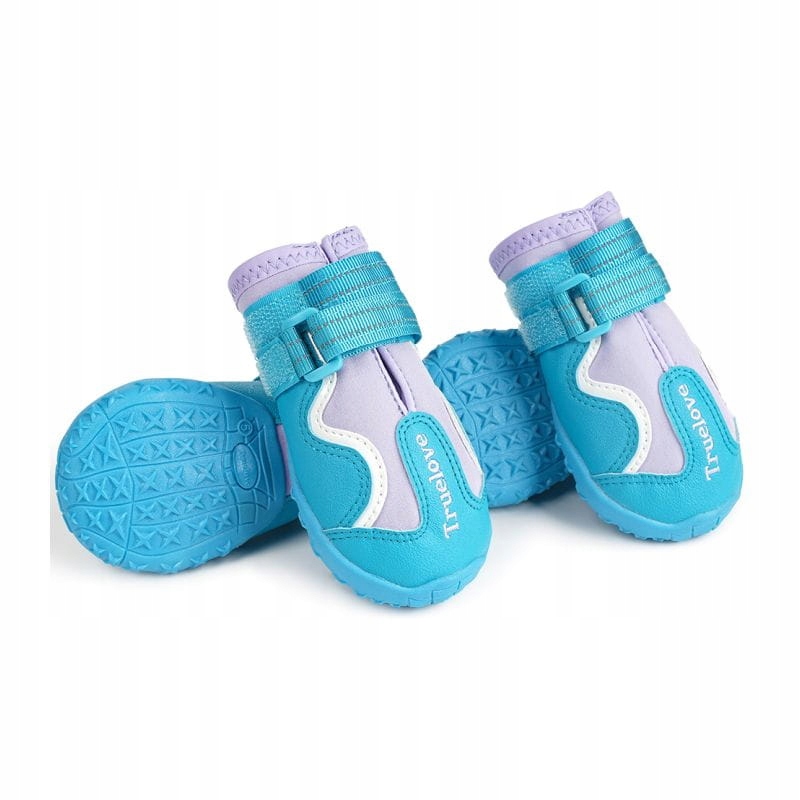 Levně Profesionální boty pro psa Truelove Seasons 4ks modré velikost 2 (xs)