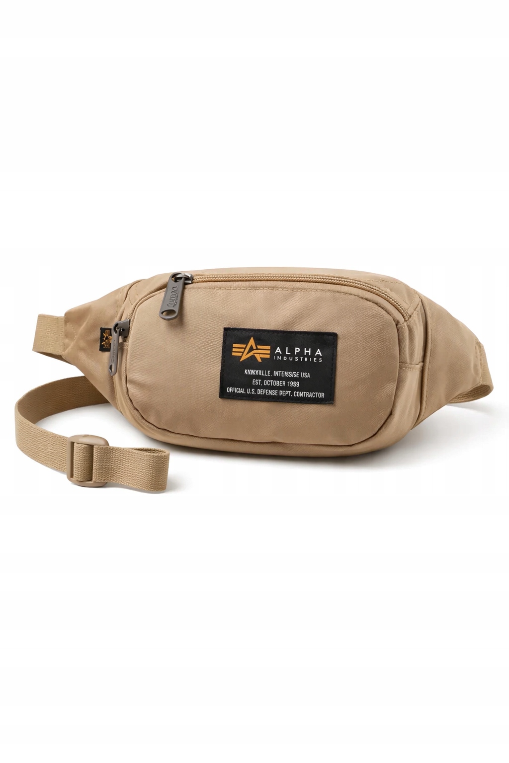 Alpha Industries Béžová Sáček S Nášivkou Na Přední Straně 22x14x5 I2B