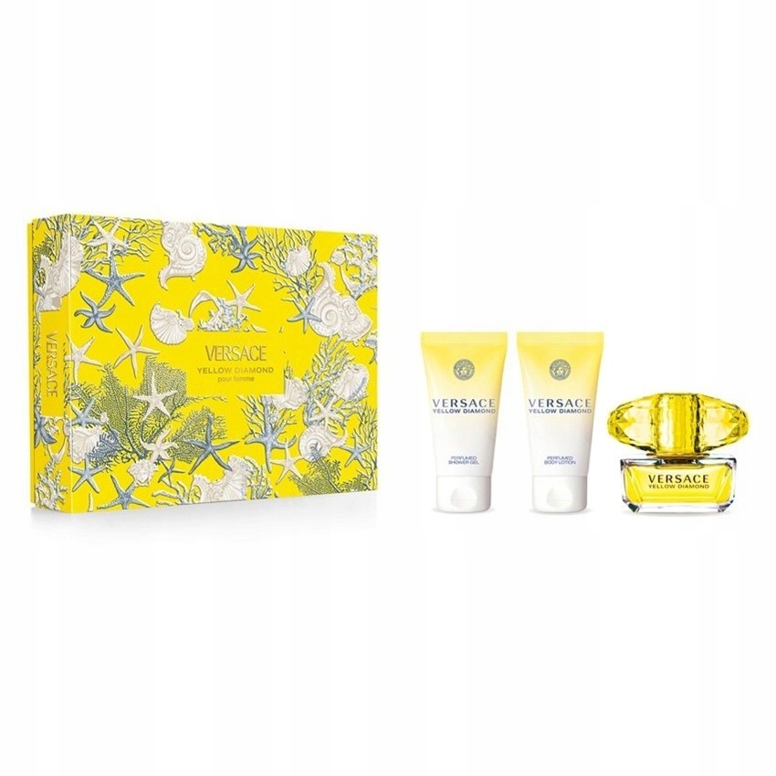 Versace Yellow Diamond Femme Edt 50ml Sprej Gel 50ml Balzám 50ml