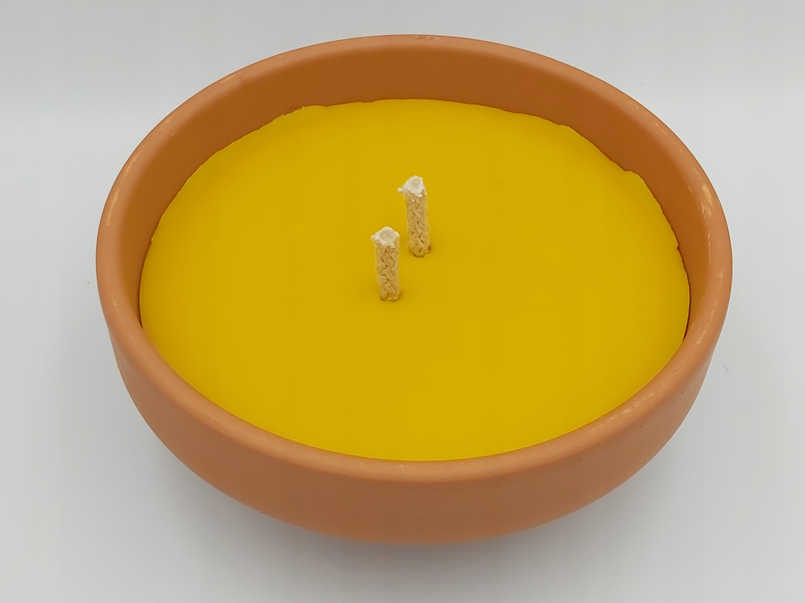 10 x Hřbitovní Svíčka zalévaný hlína retro starý skautský kopciuch bouřkový