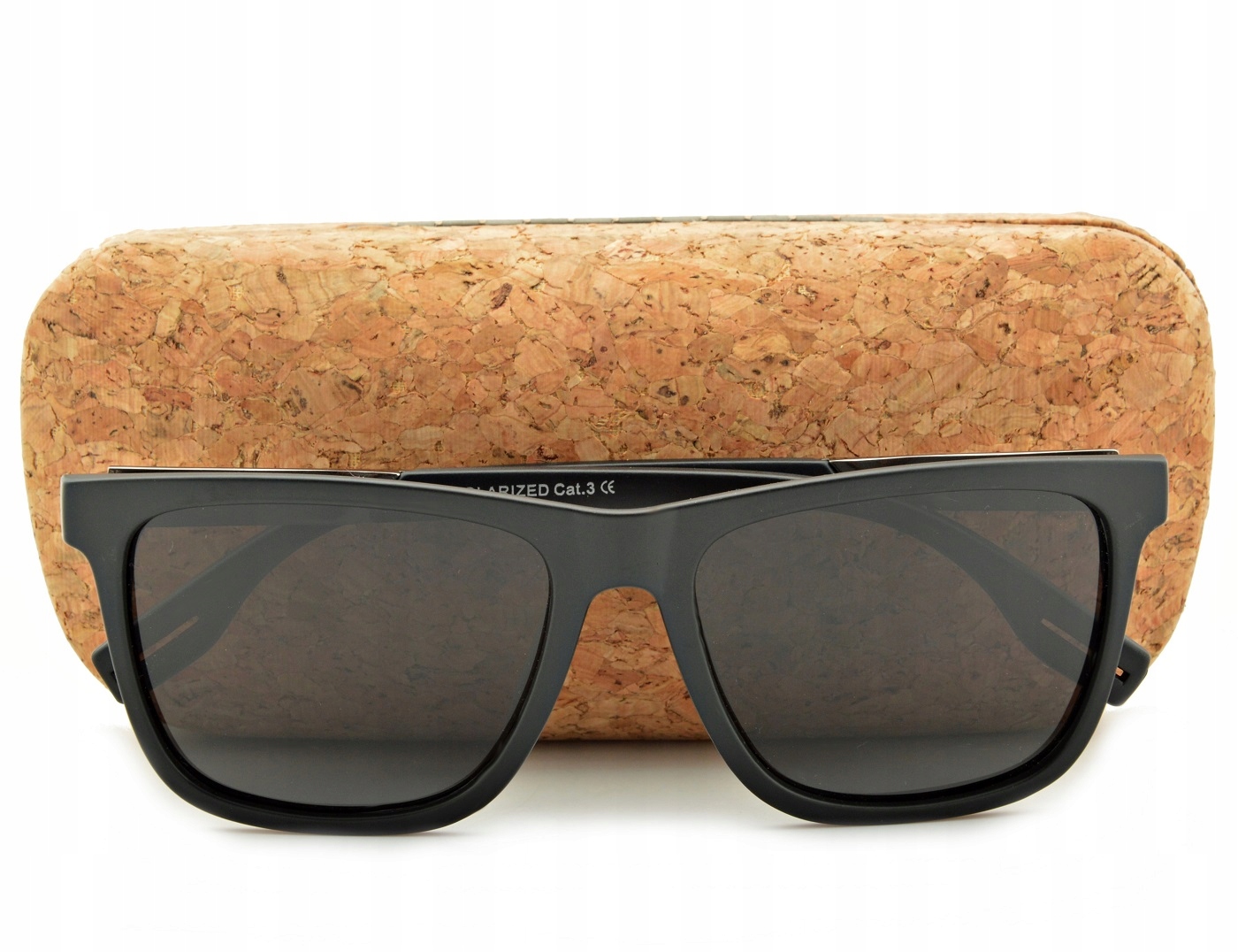 Okulary PRZECIWSŁONECZNE Nerd POLARYZACYJNE czarne