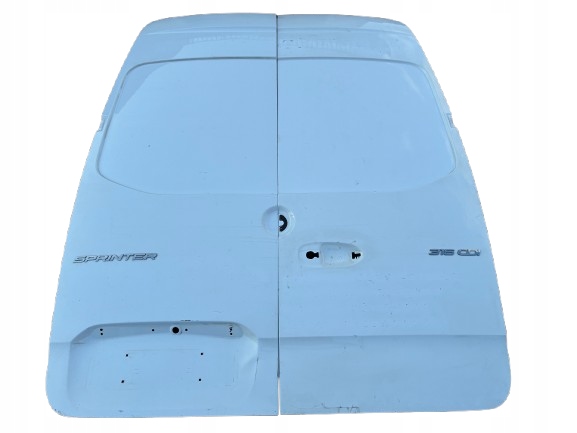 DRZWI TYŁ TYLNE LEWE PRAWE MERCEDES SPRINTER W910 W907 MAX BIAŁE