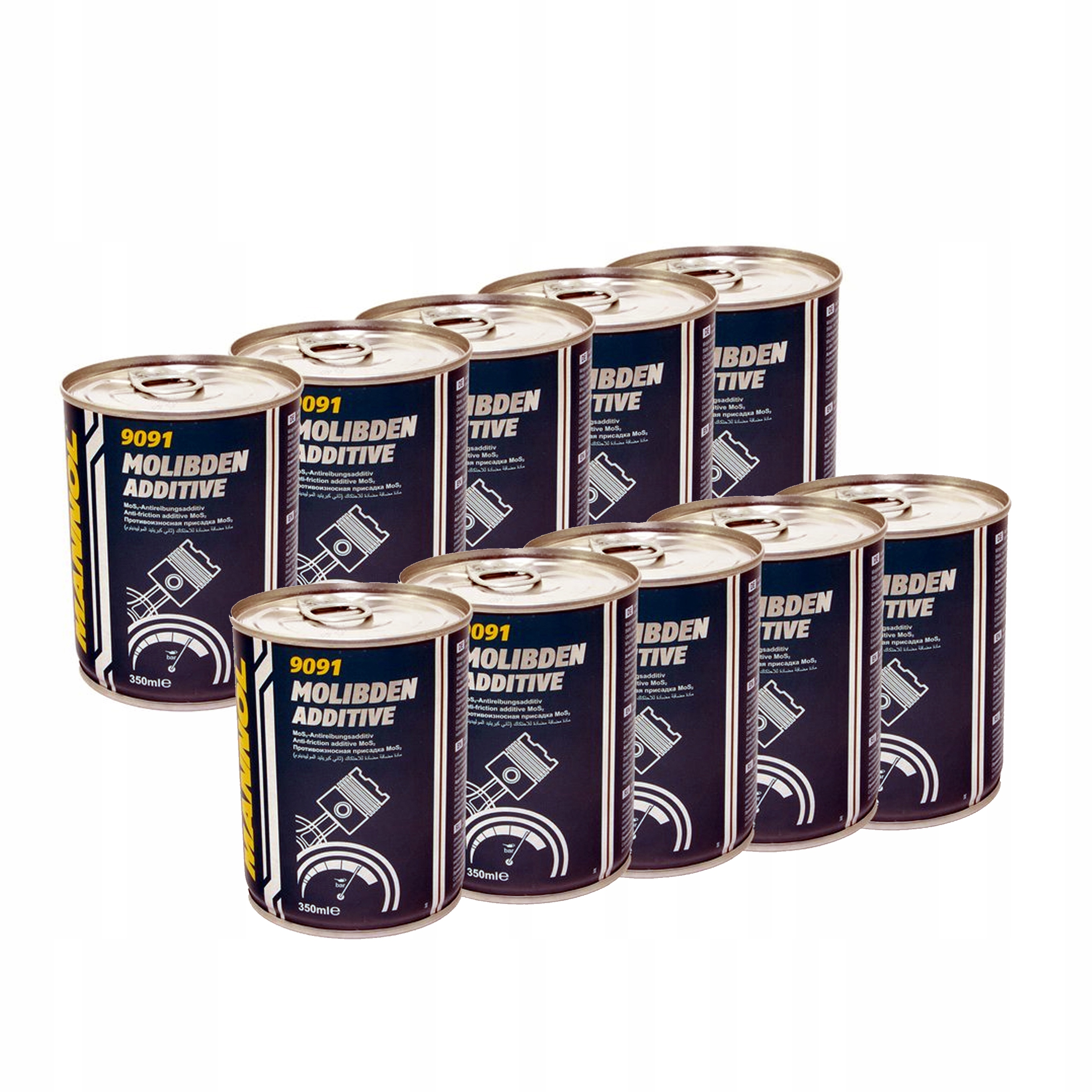 10 szt MANNOL 9991 DODATEK DO OLEJU MOLIBDEN Mos2