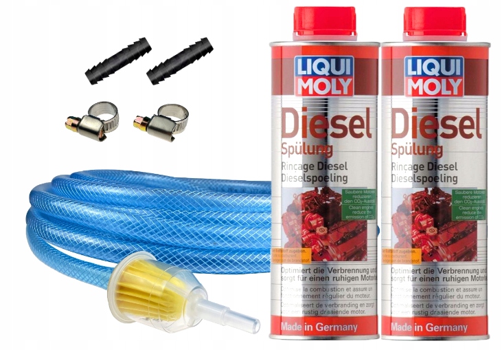 ZESTAW LIQUI MOLY DIESEL SPULUNG Czyści Wtryski ON