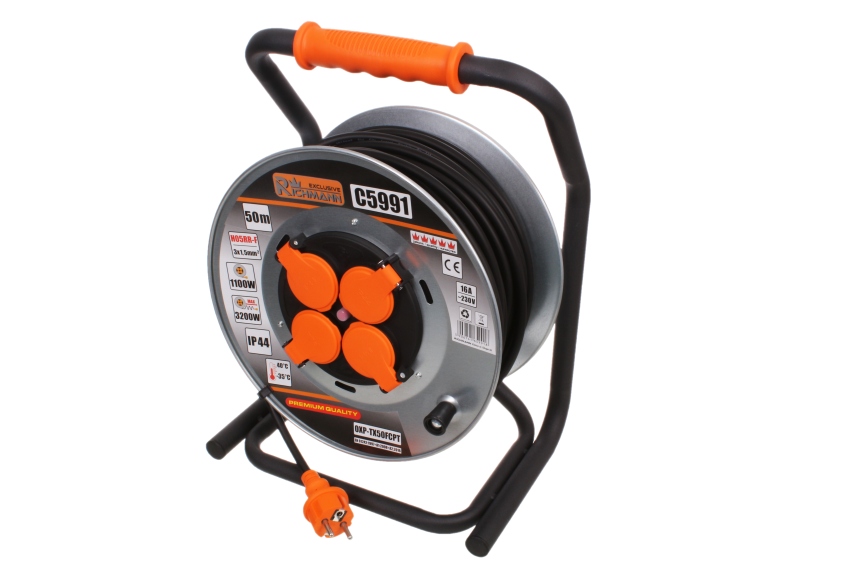 

Przedłużacz Bębnowy 40m 3x2,5 Na Bębnie Metalowy