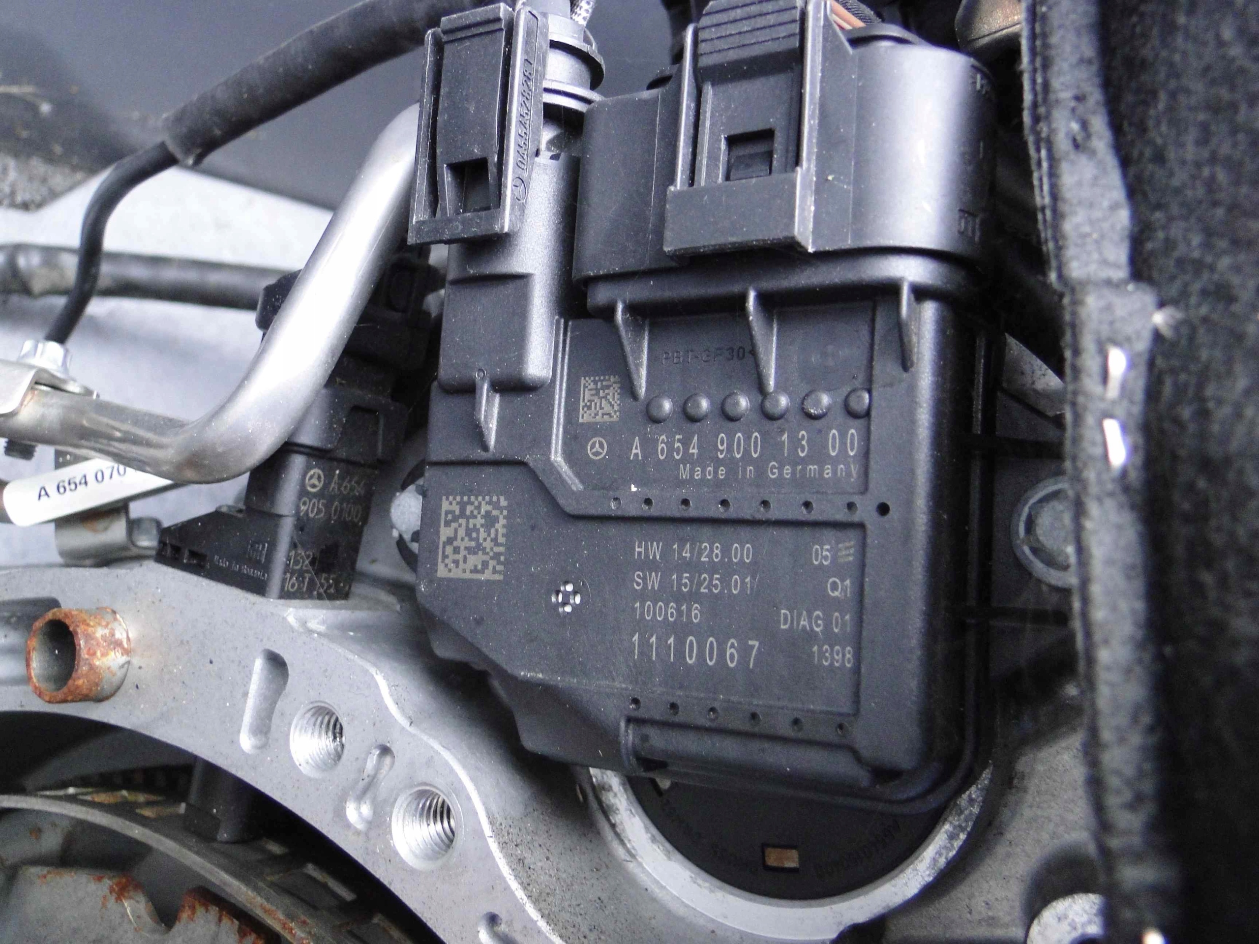 MERCEDES 118 177 247 MODUŁ STEROWNIK ŚWIEC OM654 Numer katalogowy części A6549001300