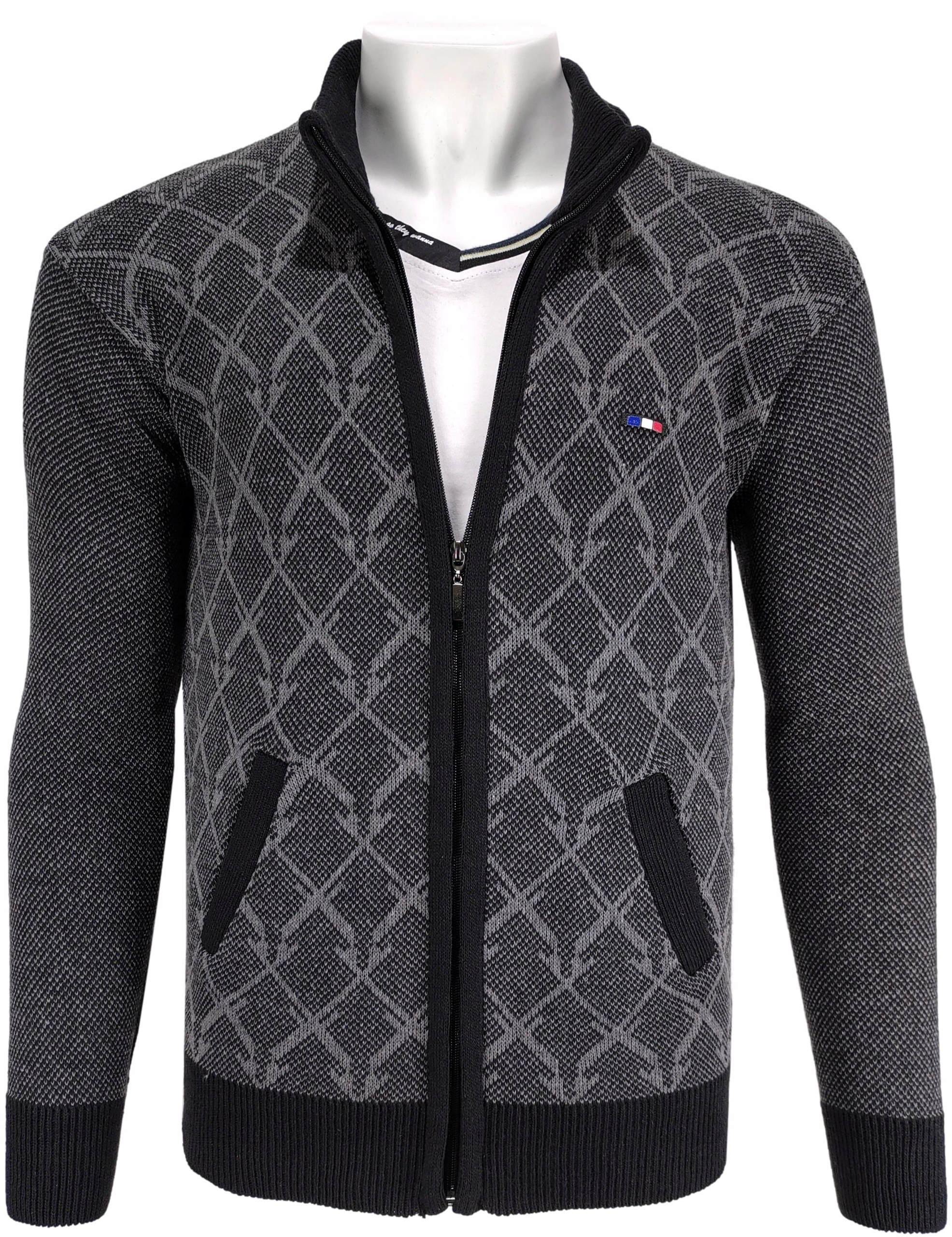 

Sweter męski rozpinany we R93 r. XXL
