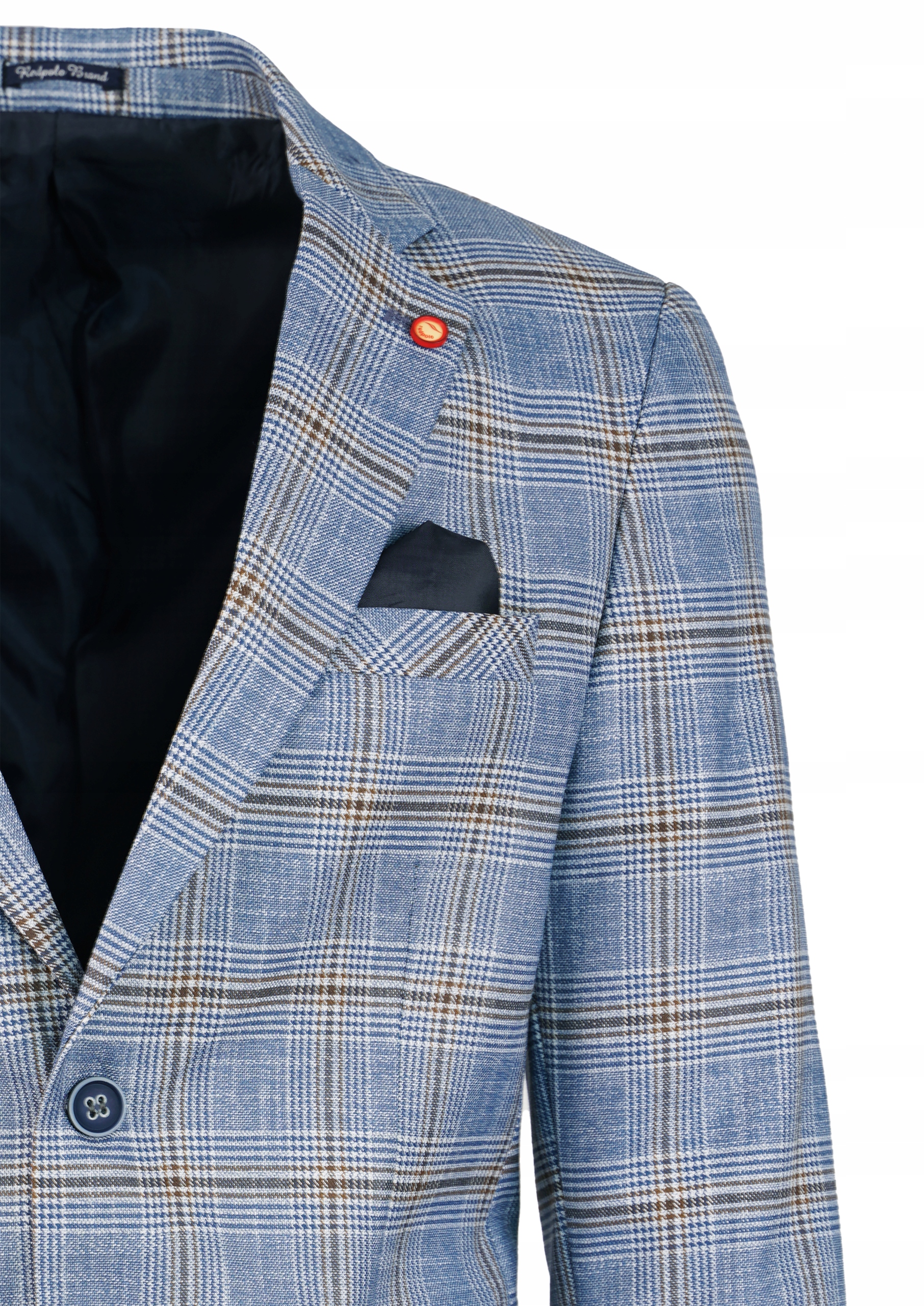 MARYNARKA W KRATĘ CASUAL WIZYTOWA NIEBIESKA 48 Marka inna