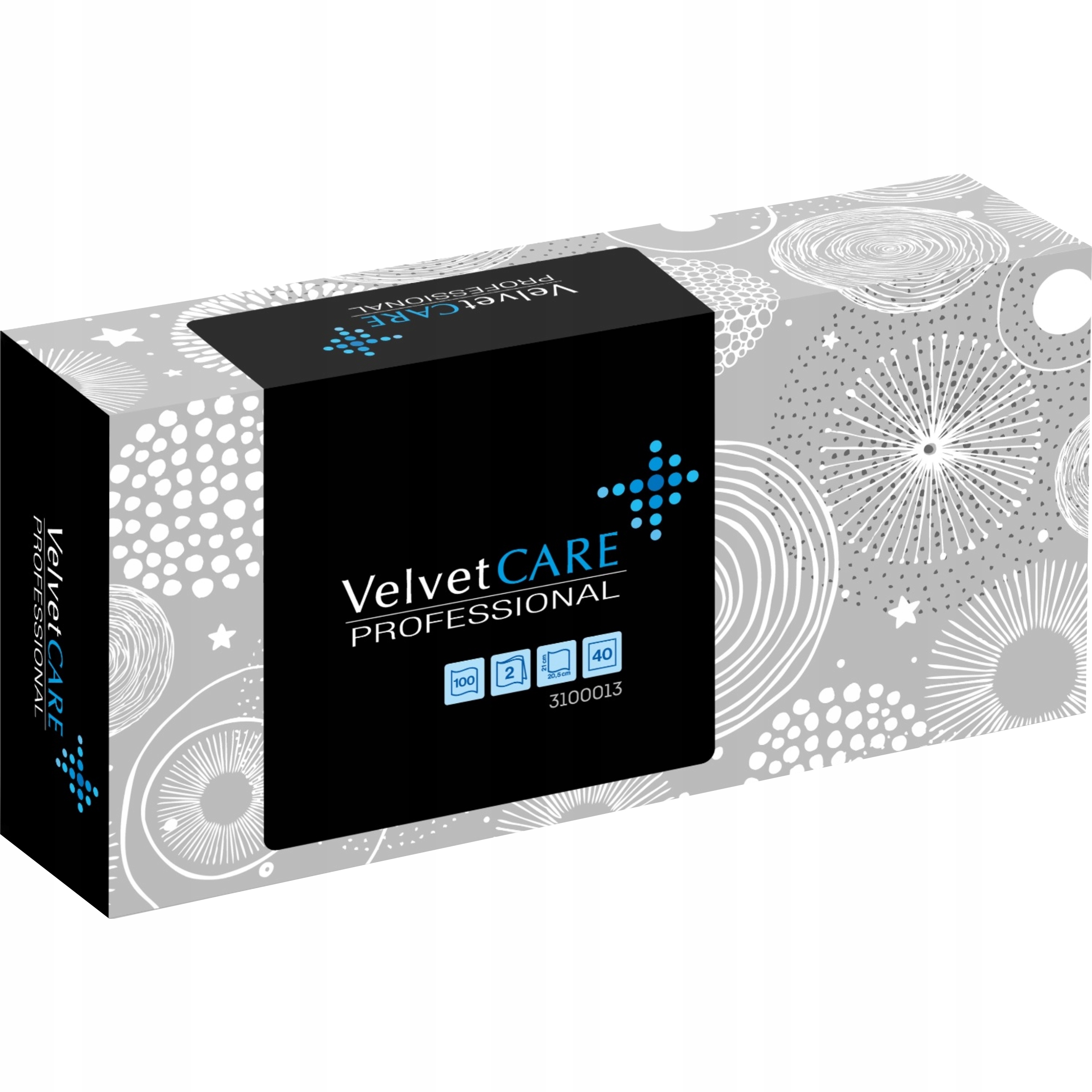

Chusteczki higieniczne Velvet jednorazowe 100 szt