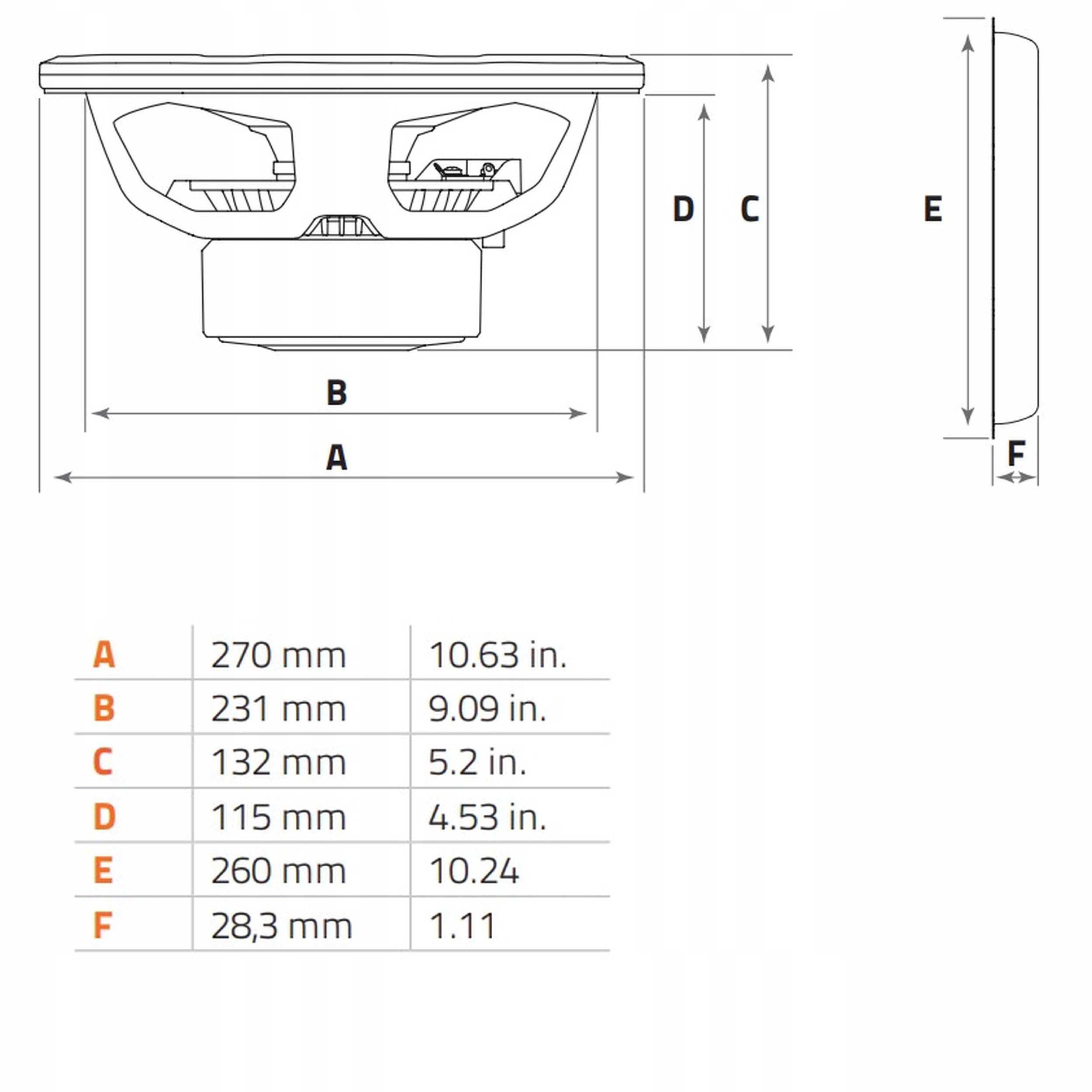 Subwoofer Hertz Cento CS 250 S2 250mm 25cm Marka Hertz