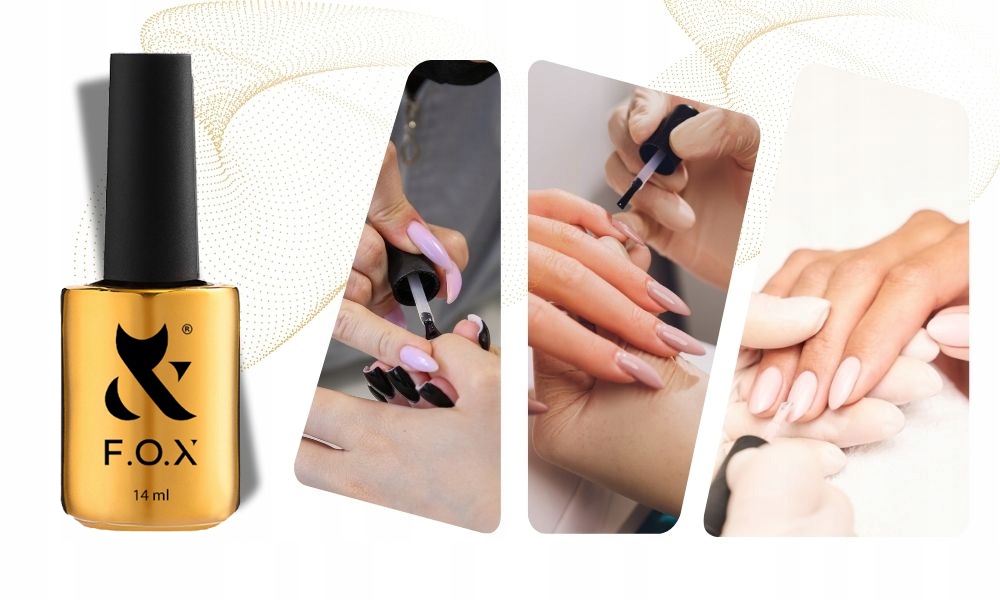 Hybrid Nail Base UV LED Manicure F.O.X Base Power 14 мл — фото 2