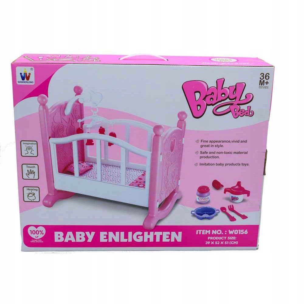 ŁÓŻECZKO DLA LALKI 3453