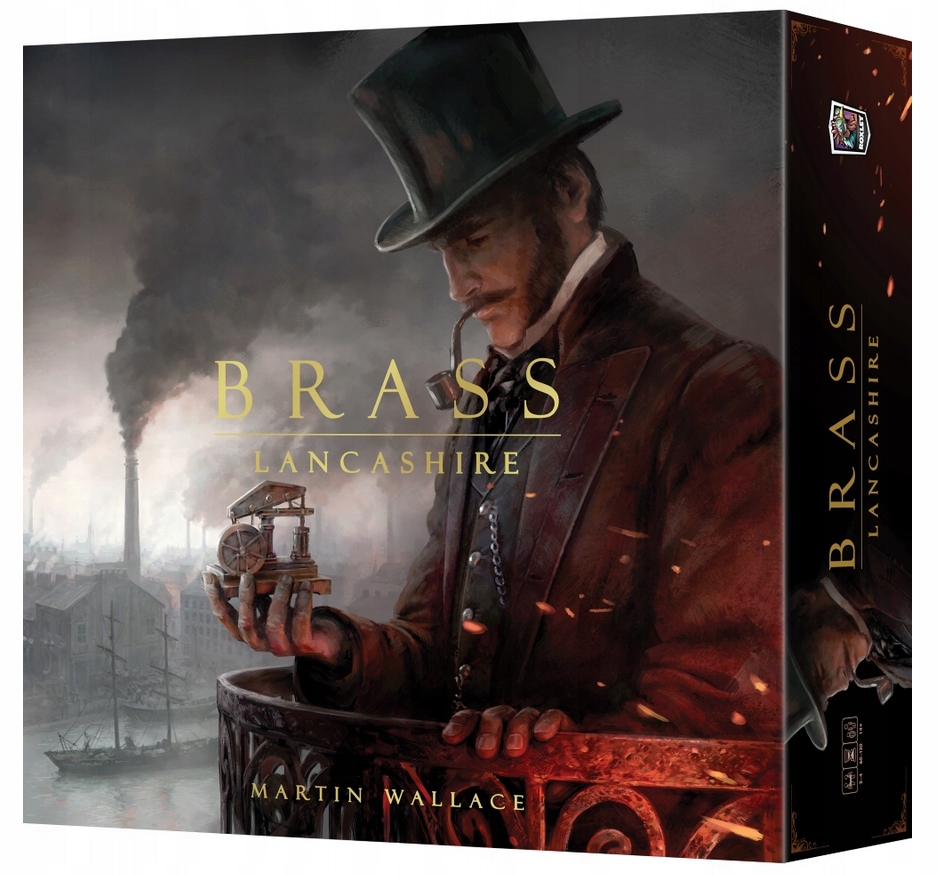 Gra planszowa Brass Lancashire Deluxe (edycja polska) Rebel