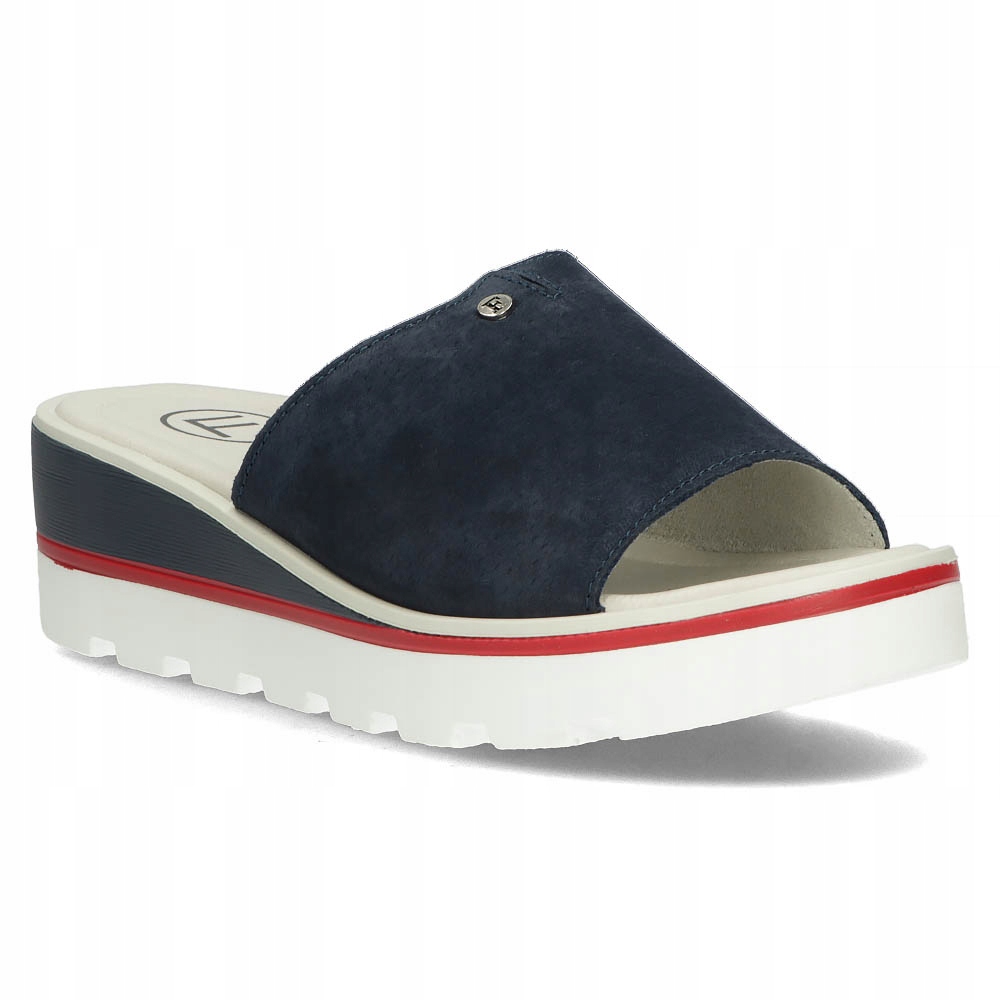 

Skórzane klapki Filippo DK3635/22 Nv r.37