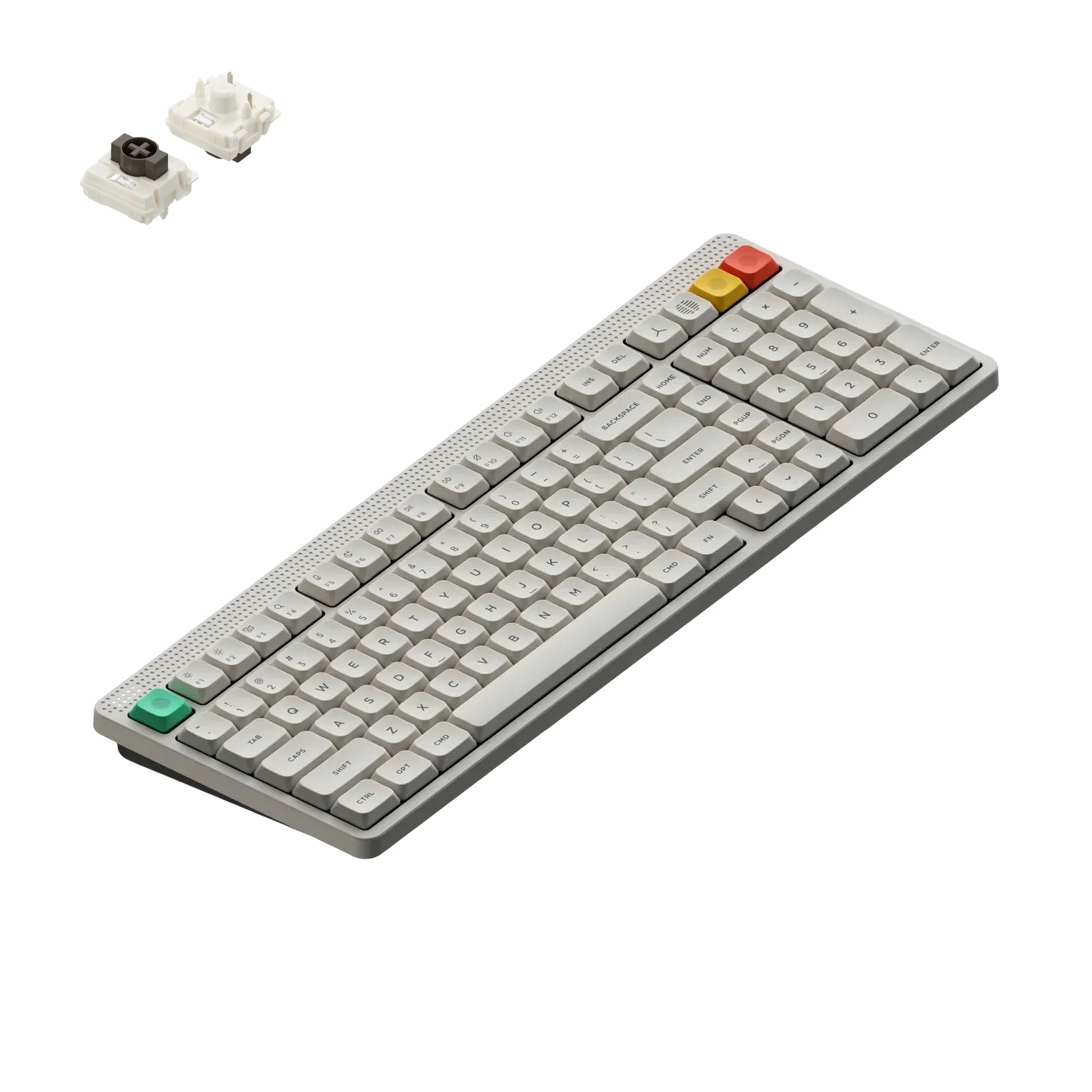 NuPhy Node 100 Bezprzewodowa Klawiatura Mechaniczna Low Profile Brown nano