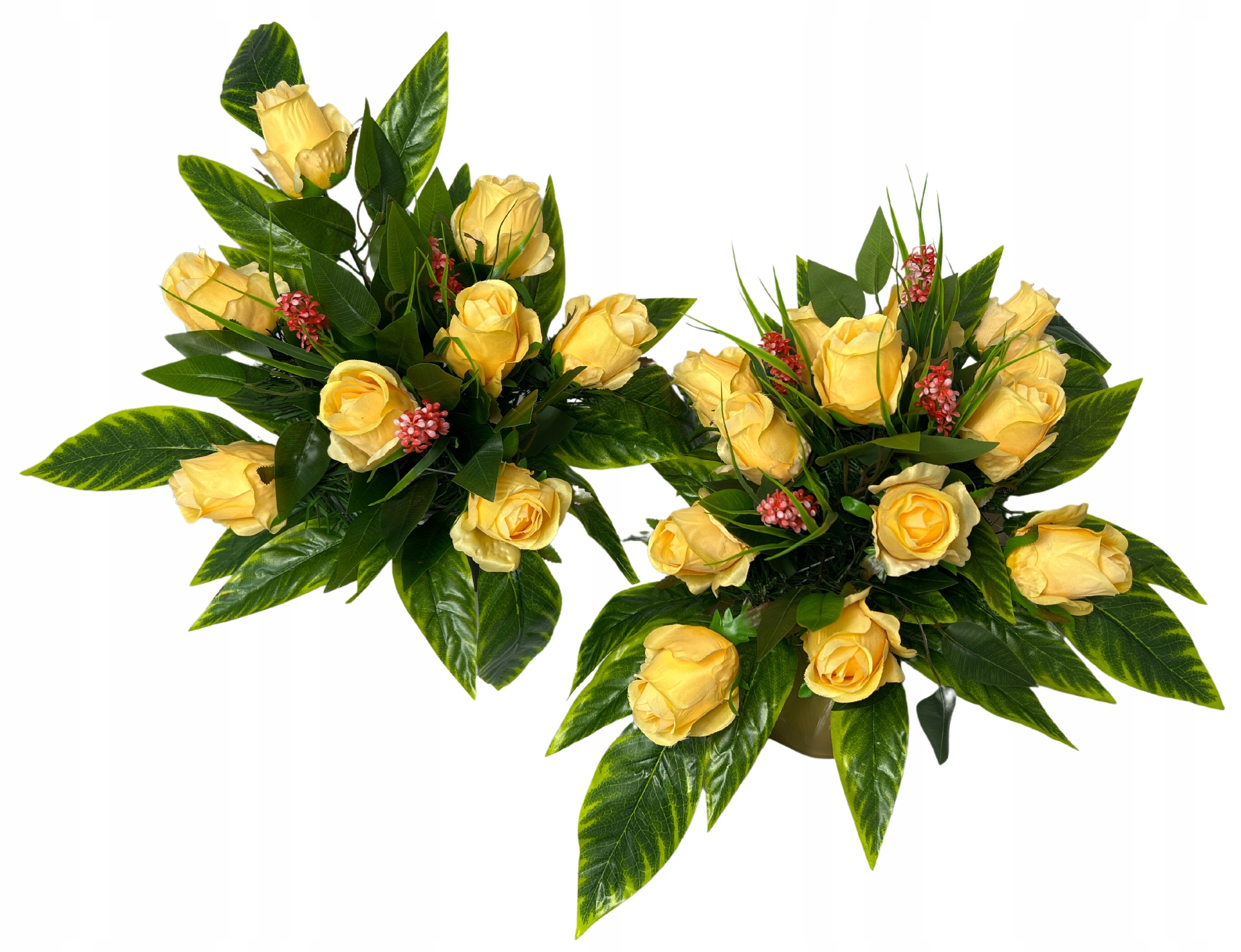 KOMPOZYCJA STROIK KOMPLET na grób pomnik cmentarz