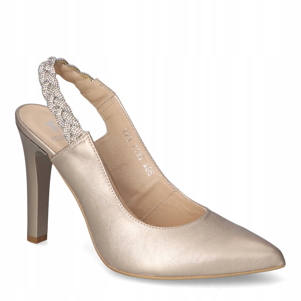 Sandály Kordel 2183/ZŁO340 Zlaté lico 38