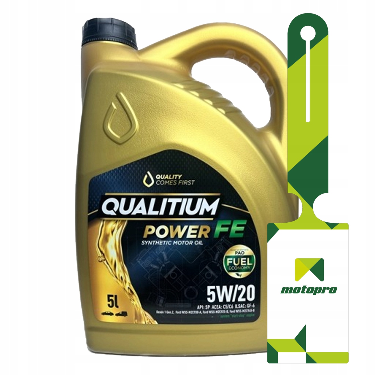 

Qualitium Power Fe 5W20 Ford 948B Dexos1 5L