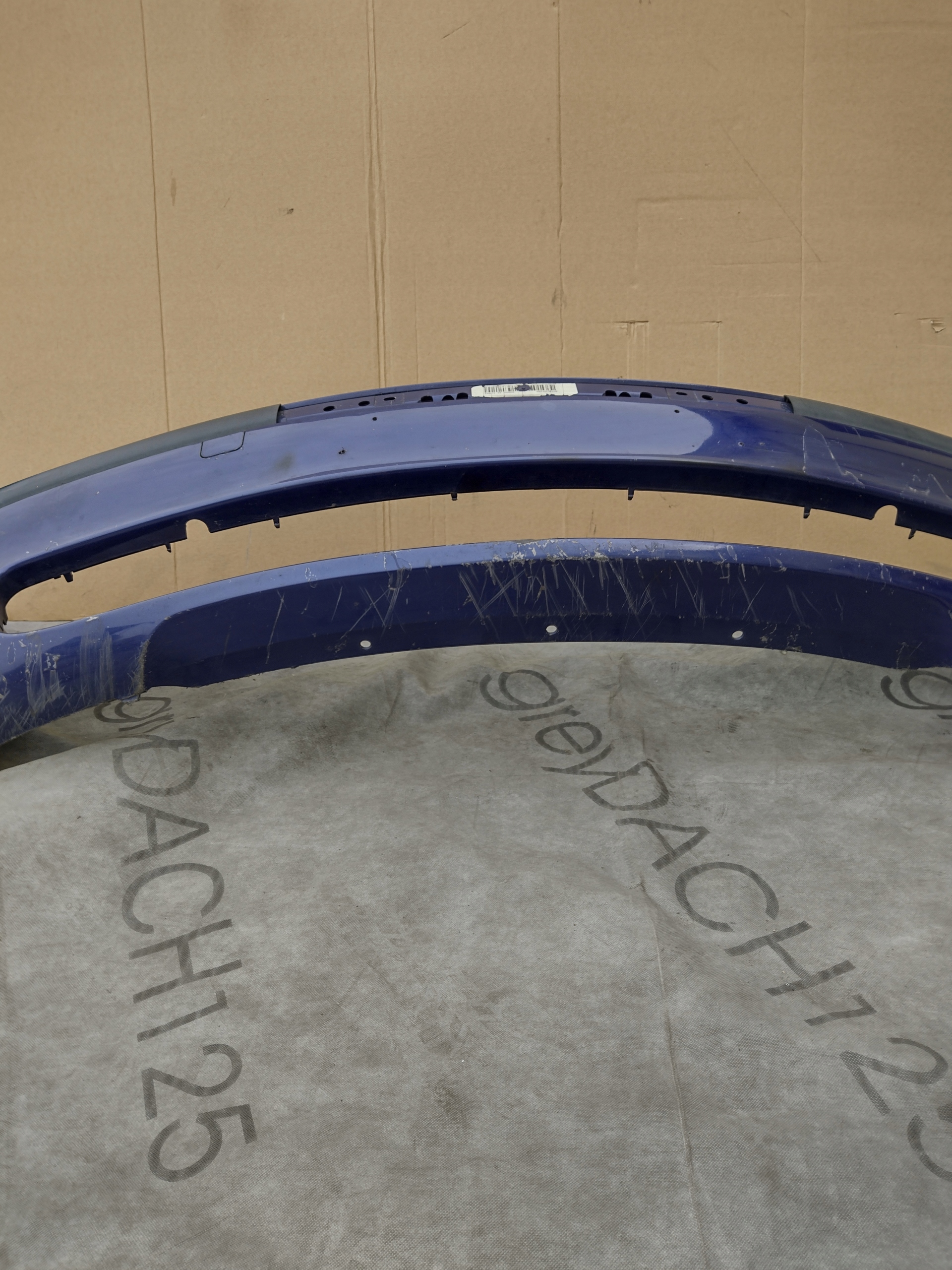 bumper front BMW 3 E46 Compact k: Velvetblau