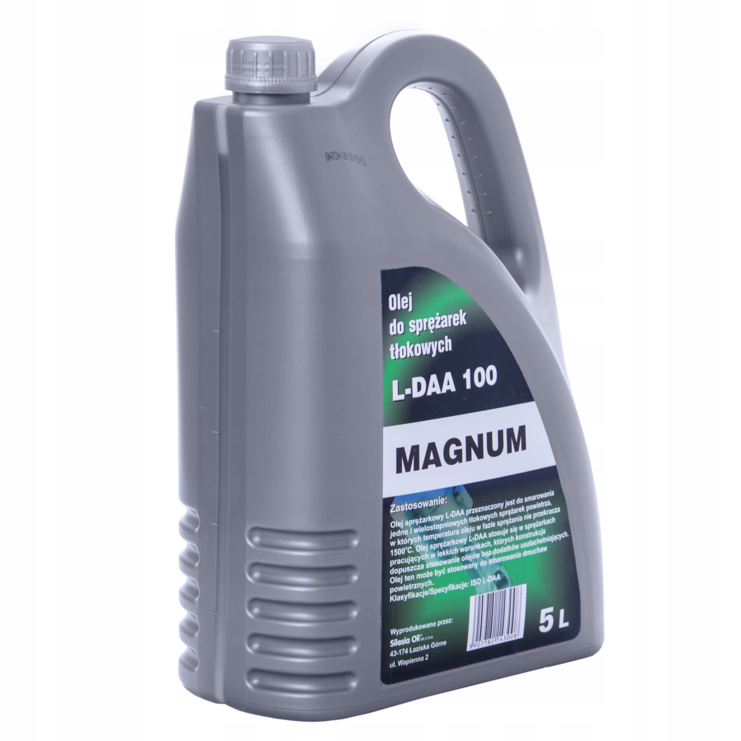 МАСЛО ДЛЯ ПОРШНЕВЫХ КОМПРЕССОРОВ MAGNUM L-DAA 100 5L