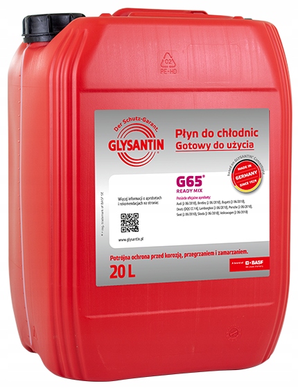GLYSANTIN G65 Płyn do chłodnic 20L