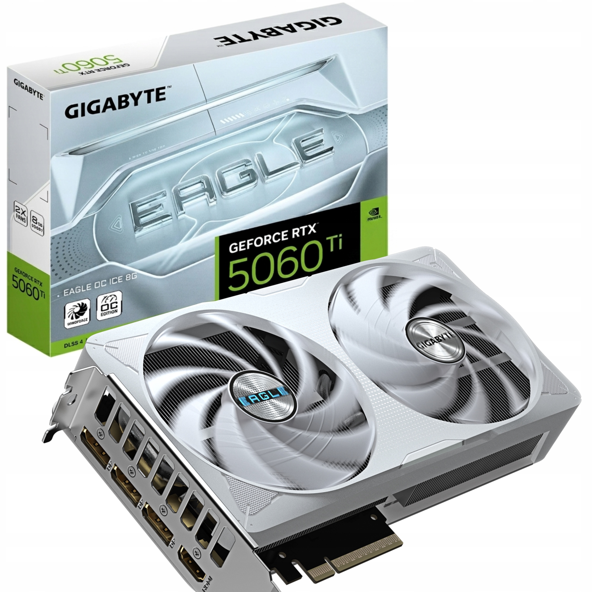 Grafická karta Rtx 5060 Ti GeForce Gigabyte Eagle Oc Ice 8GB GDDR7 Dlss 4