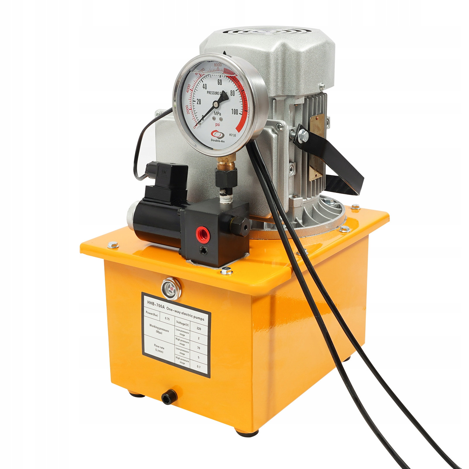 750W Elektrické Hydraulické Čerpadlo 1400OT/MIN