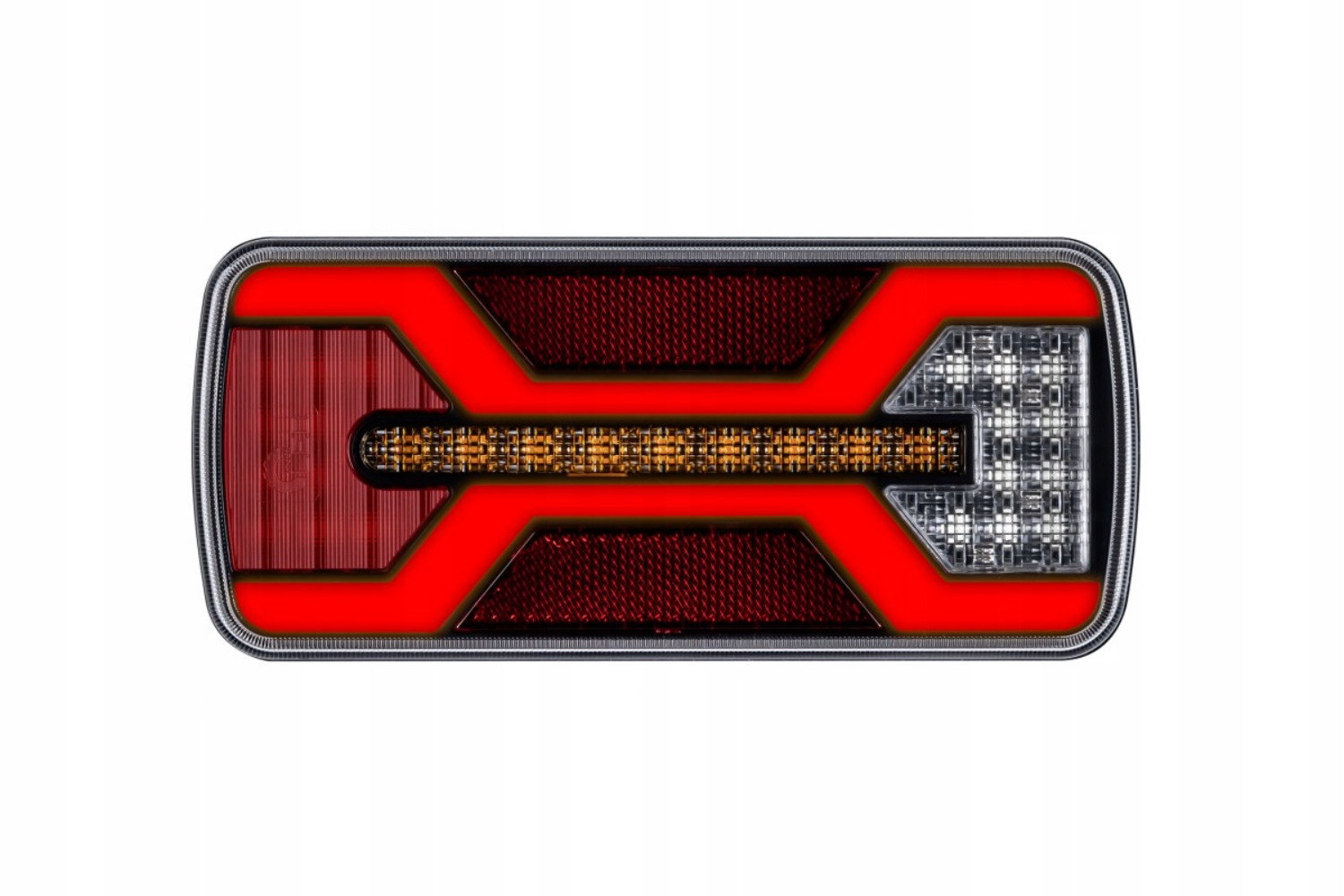 Univerzální Led zadní světlo 5 funkcí Kamar X-spider pro přívěs a návěs