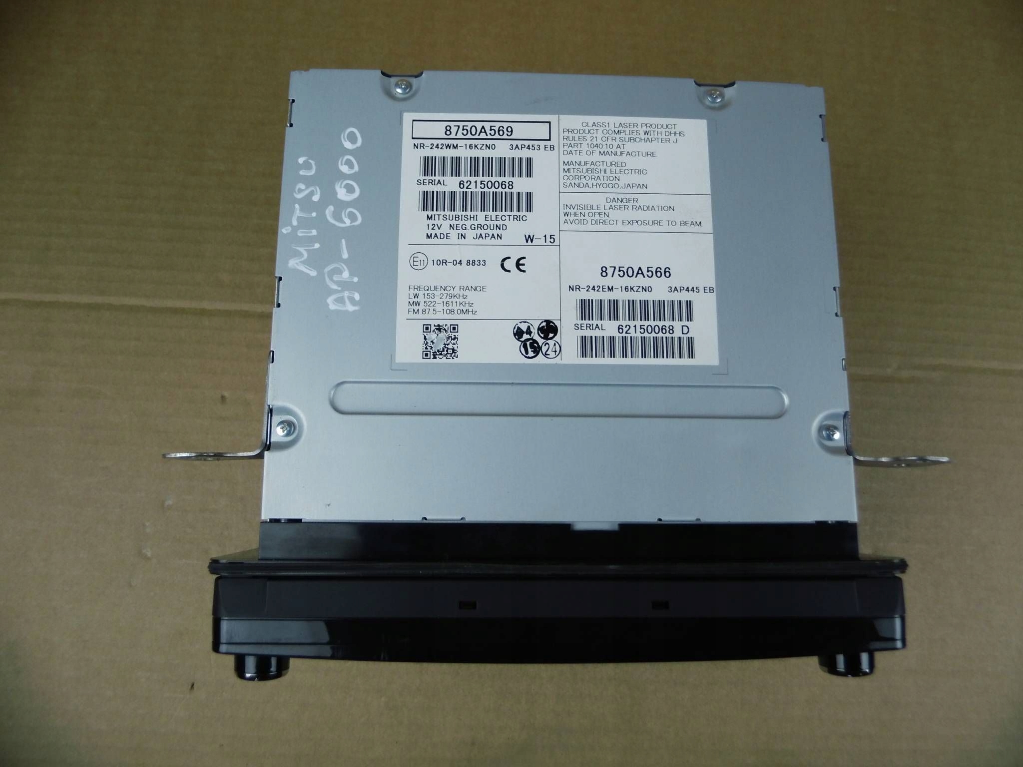 Mitsubishi Outlander III Navigation 8750A569