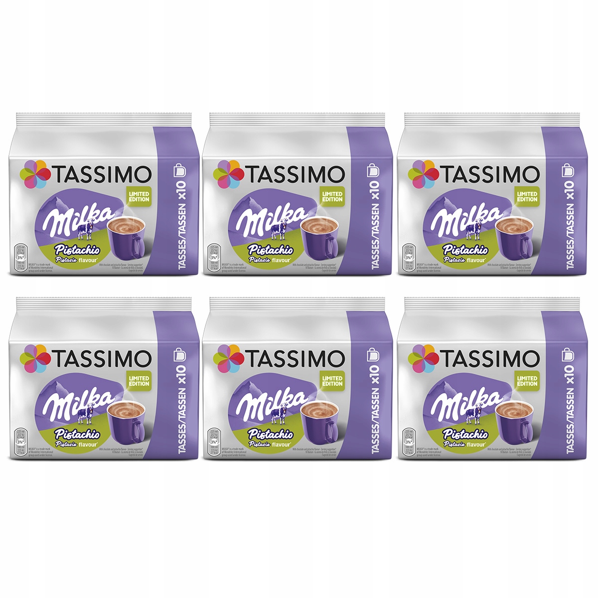 Kapsułki Tassimo Milka Pistachio 5+1 Gratis!
