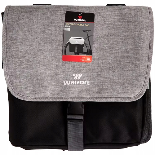 TORBA ROWEROWA NA BAGAŻNIK PODWÓJNA WODOODPORNA 40l 36x34x17cm Marka bez marki
