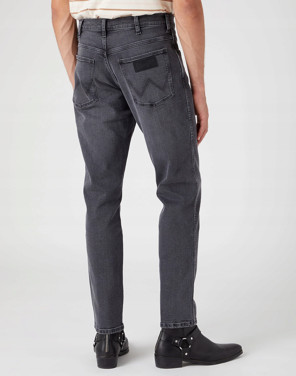 Pánské zúžené džíny Wrangler River Blackout W17T29Z79 112331067 36/34