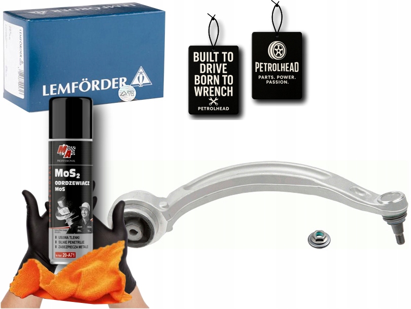 Rameno Odpružení Kola Přední Dolní Zadní Audi A4 Al #Petrolhead Pro+ Kit1