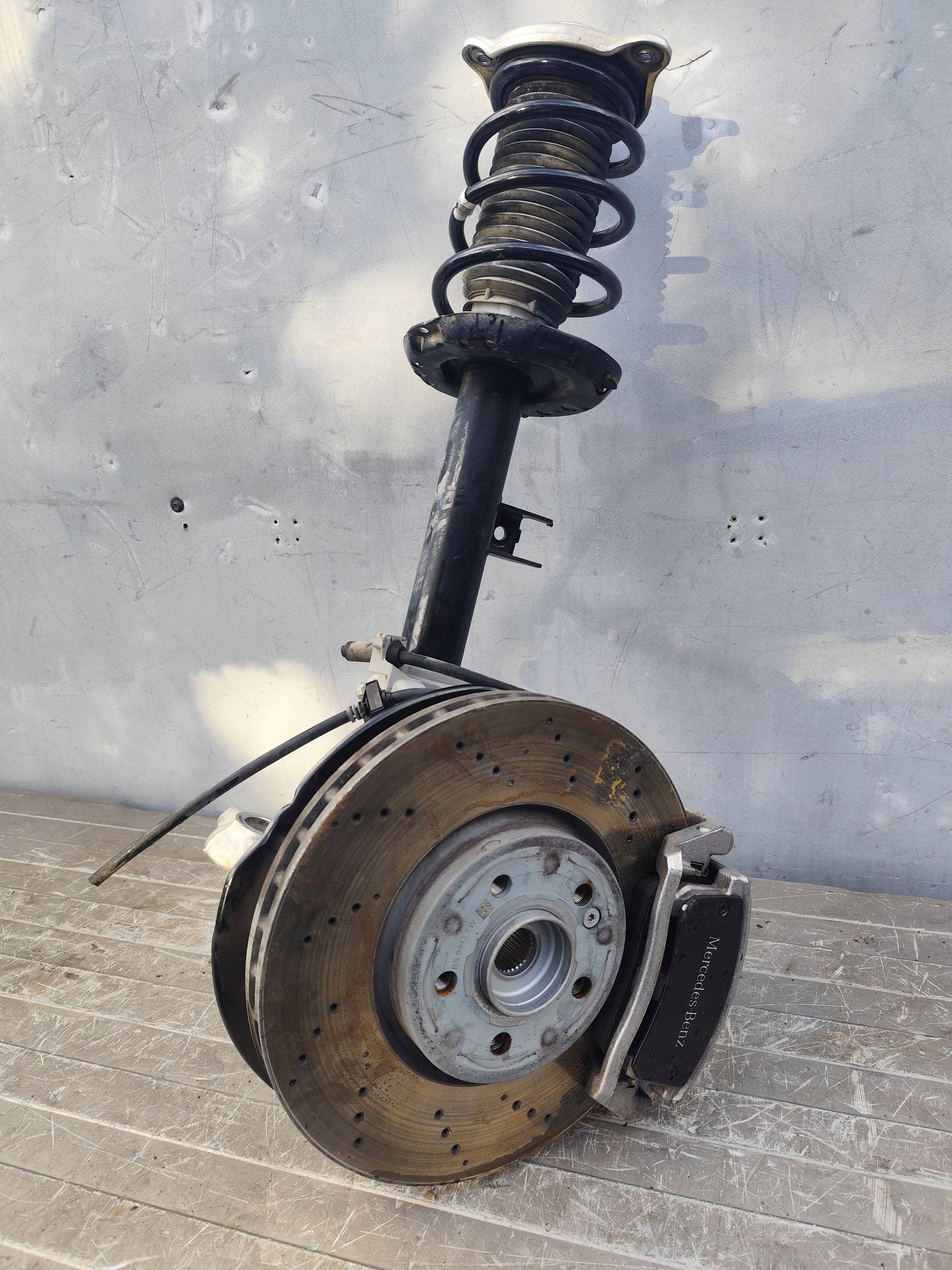 MERCEDES GLA 247 swing shock absorber front right complete DEMONTAZ